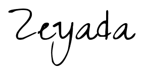 Zeyada font