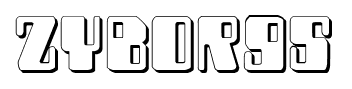 Zyborgs font