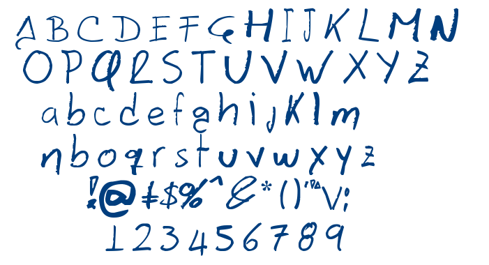 Davidcito font