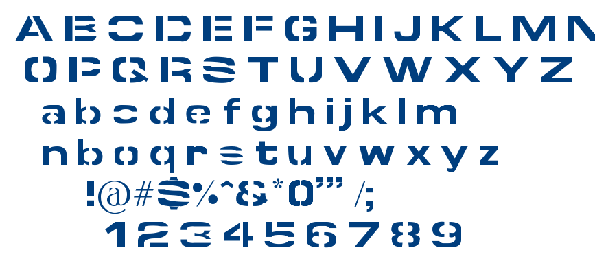 Street dork font
