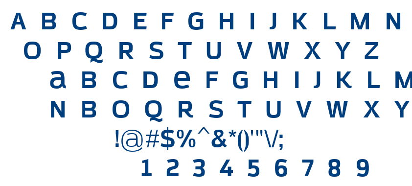 Azoft Sans Bold font