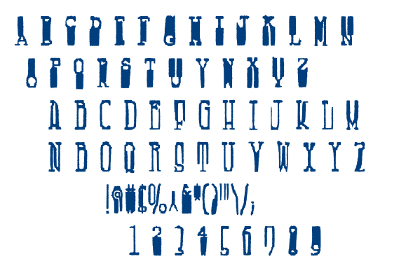 Fucsimile font