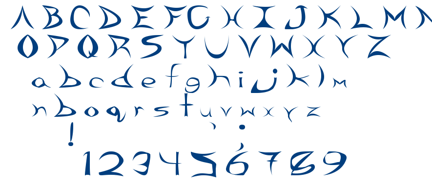 Reef Imps font