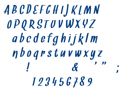 Snickles font