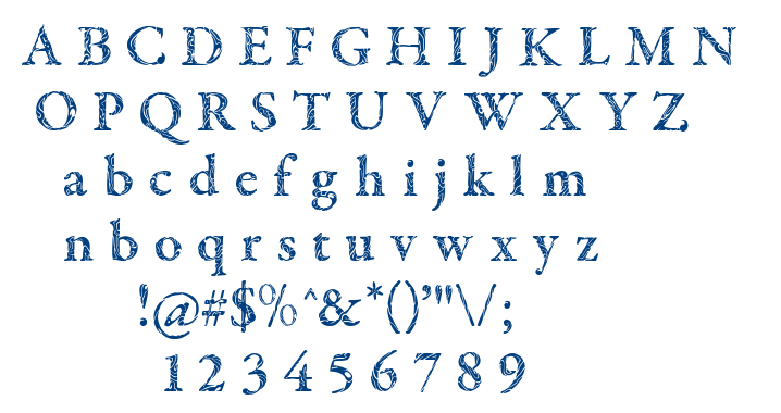 Tribal Garamond font