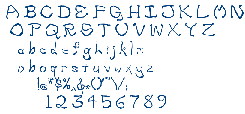 Zippittey font