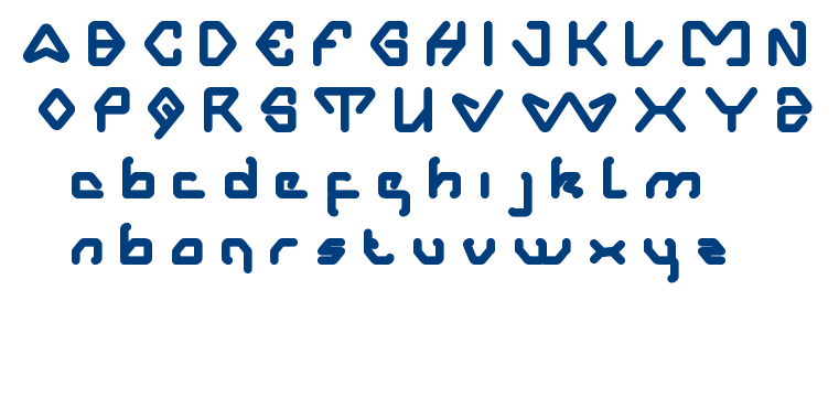 aero dynamic font