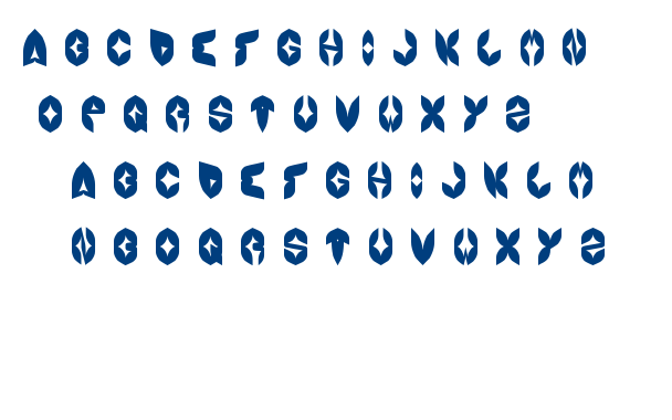 airplane font