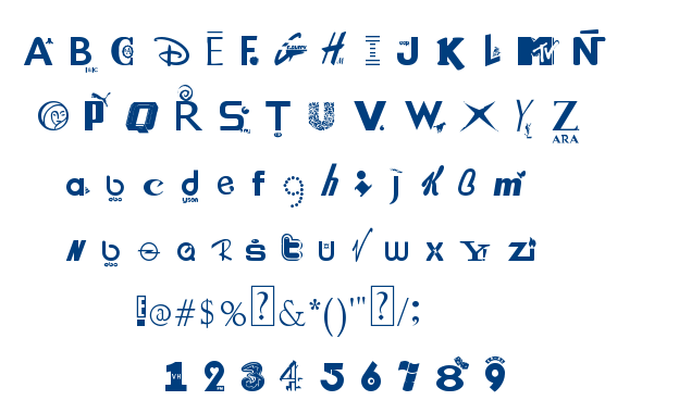 Branded font