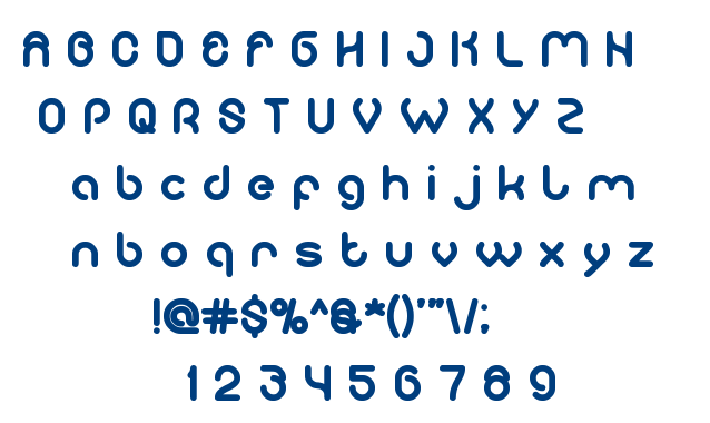 computer love font