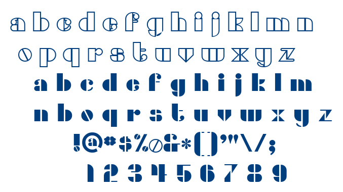 Densmore font