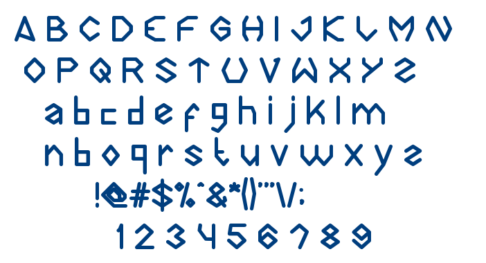 Diamonds are forever font