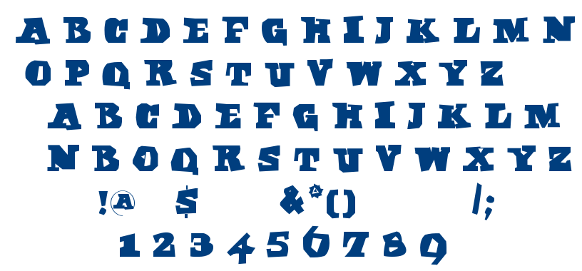Egypt Axt font