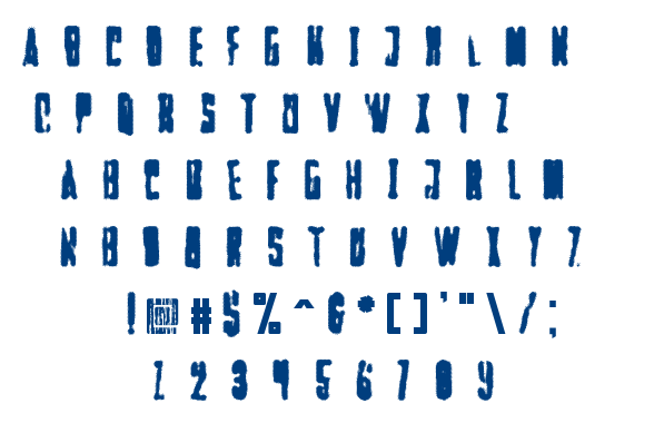 Faltura Alien font