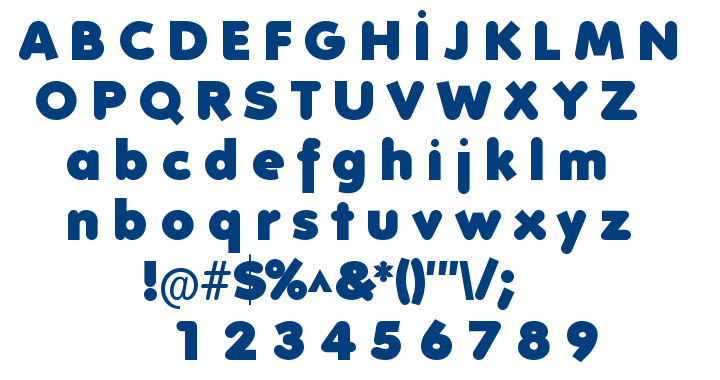 Folks font