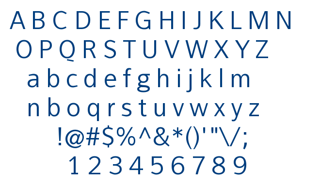 FranKlein font