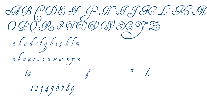 Henry Morgan Hand font