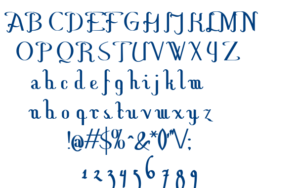 Hitalica font