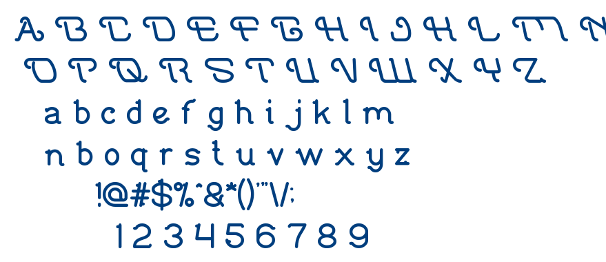 Indonesia Tanah Air font