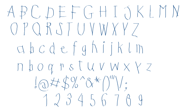 Kids First Print font