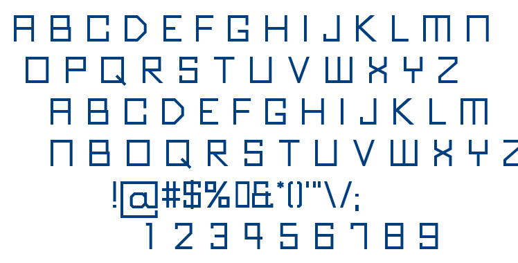 Kubus font