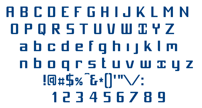 Mobitale font