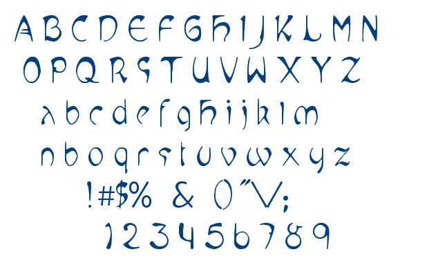 Mucha font