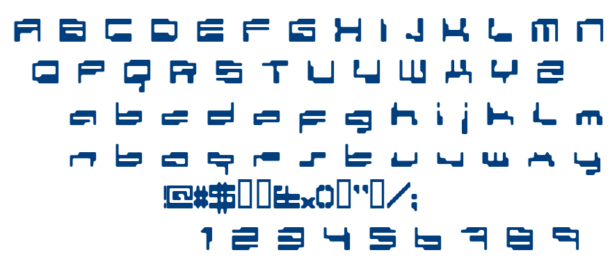 Personal Computer font