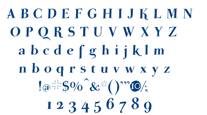 ParmaPetit font