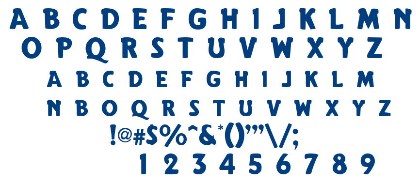 Rhinofon font