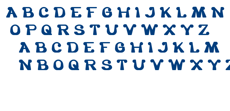 the one and only me font