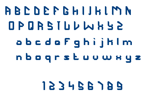 the futurist font
