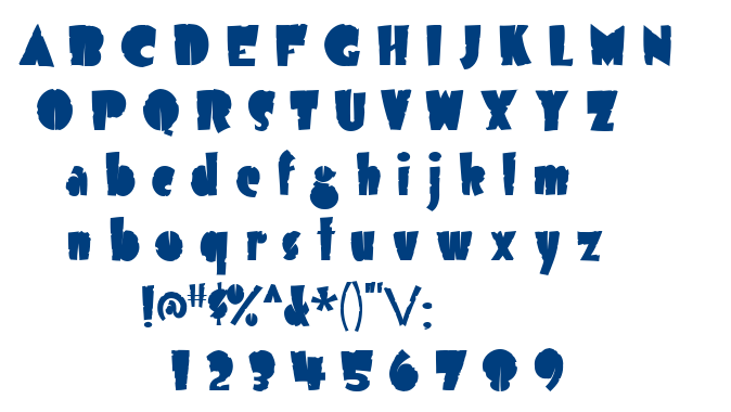 Airmole font