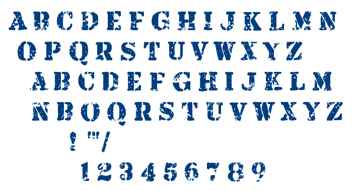Armalite Rifle font