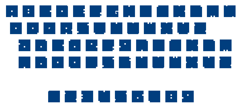 block font