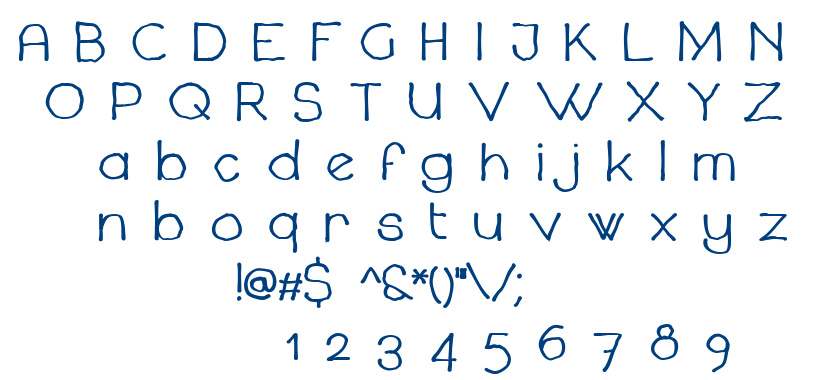 Chavenir font