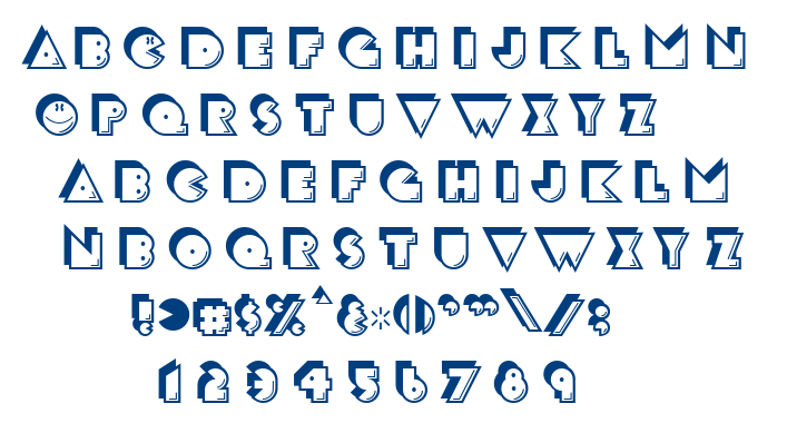 Crackman font