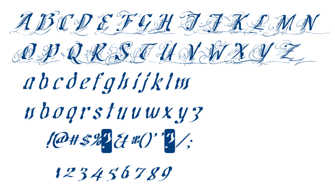 Cretino font