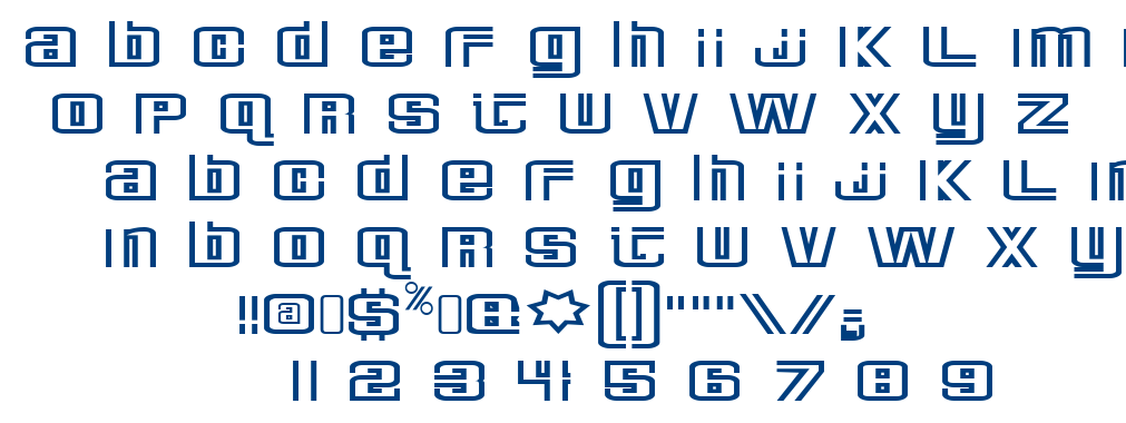 Deluxe Ducks font