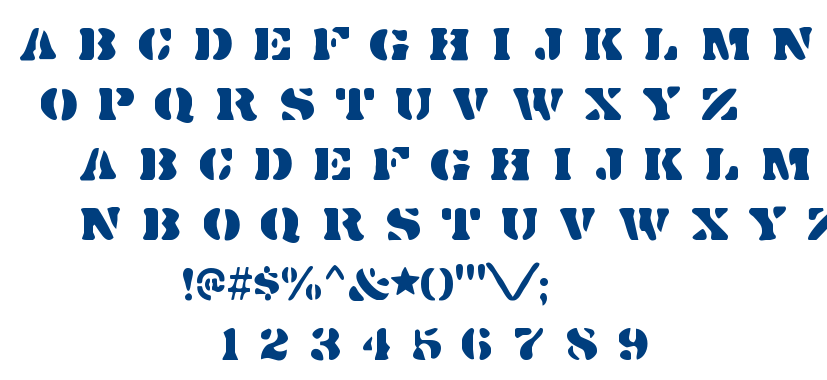 Dirty Bakers Dozen font