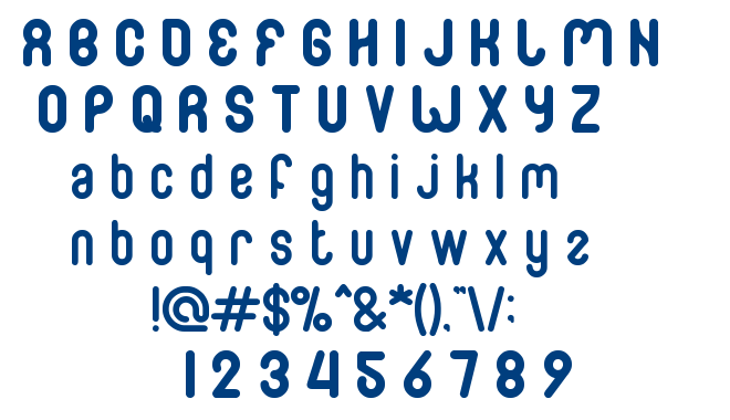 Family And Friend font