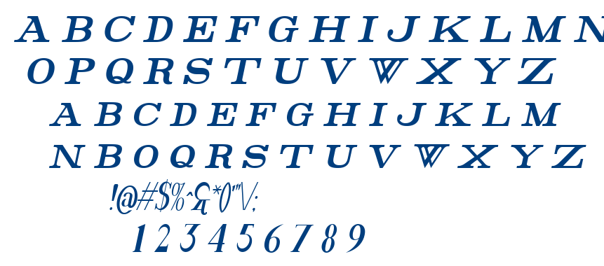 Rider font