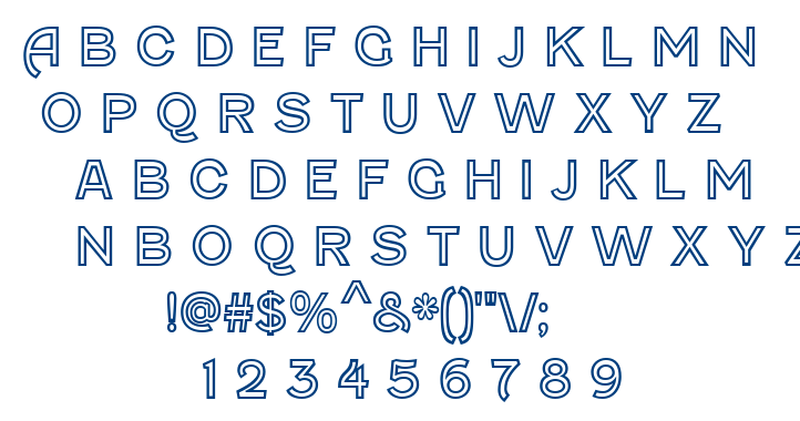 Fenwick font