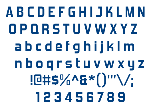 Forgotten Futurist font