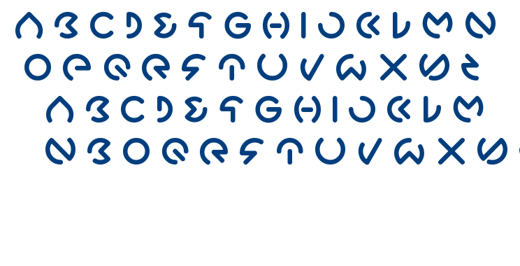 Gabrille font