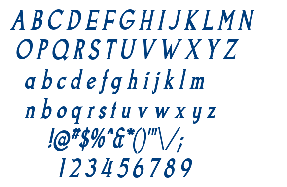 Goodfish font