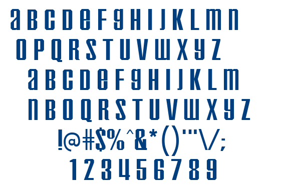 Inflammable Age font