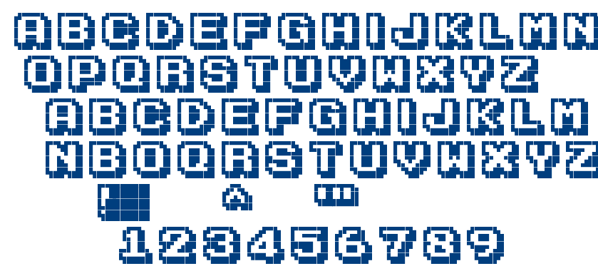 Karmatic Arcade font