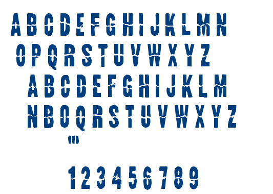 Land Speed Record font