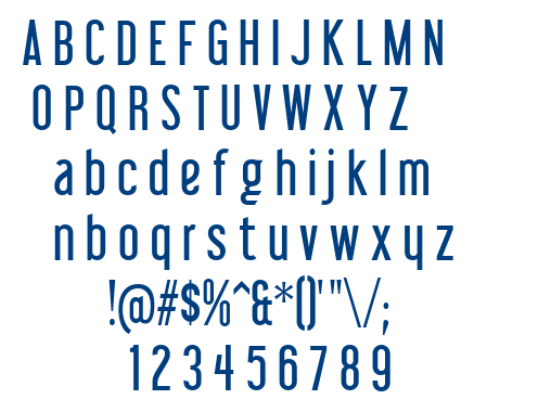 Libel Suit font